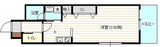 アルファレガロ天満公園の間取り画像
