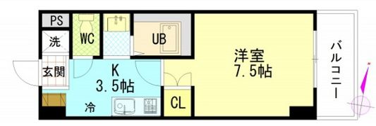 アトラクティブハイムの間取り画像
