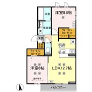 フジコHの間取り画像