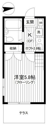 ヨーロピアン255番館の間取り画像