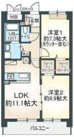 セラーノ平針の間取り画像