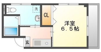 レジデンス伊島B棟の間取り画像