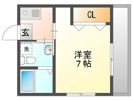 レジデンス伊島B棟の間取り画像