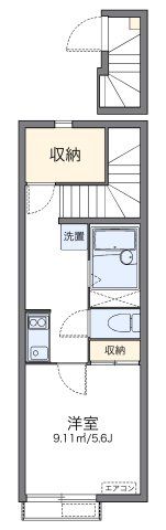 レオネクスト柿の木の間取り画像