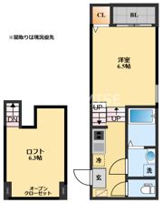 MODERN PALAZZO 大村litmusの間取り画像