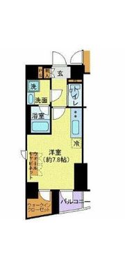 フェルクルール秋葉原の間取り画像