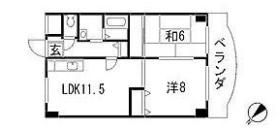 リバーサイド西口の間取り画像