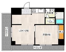 レクシア木川東の間取り画像