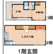 貸家 神戸市灘区原田通の間取り画像