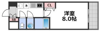 Mv．imp大阪鶴橋（エムブイインプ大阪鶴橋）の間取り画像