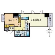 アルフォート天神の間取り画像