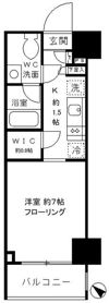 パークリュクス渋谷北参道monoの間取り画像