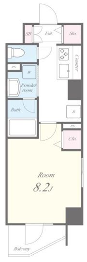 Nouvelle maison yamayaⅡの間取り画像