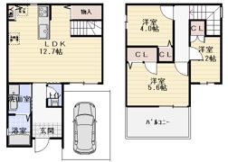 Belled大宮通りの間取り画像