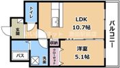 ミモザコートの間取り画像