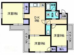 ハイム茜の間取り画像