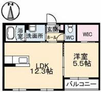 フローラルコートの間取り画像