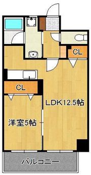 アヴァンセ陣原駅前の間取り画像