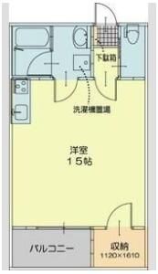 KDハイツⅢの間取り画像