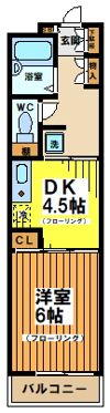 プランドール森戸の間取り画像