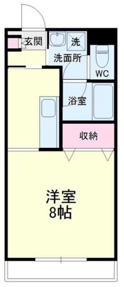 オリオンアパートメントの間取り画像