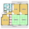 エメラルドマンション安古市の間取り画像