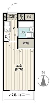 フェニックスマンション小金井の間取り画像