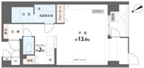 ユニテEの間取り画像