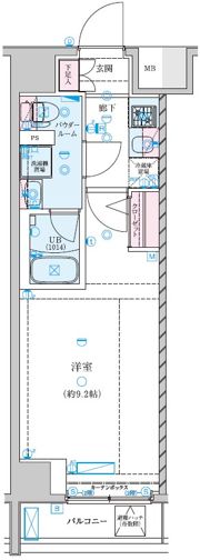GENOVIA新子安の間取り画像