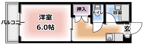 ロータリーマンション出口の間取り画像