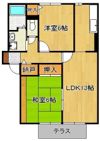 クレール本城の間取り画像