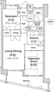 グレイスコート戸田の間取り画像
