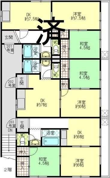 間取図