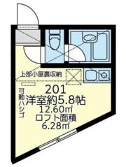 ユナイト追浜エル・カプリーチョの間取り画像