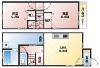 本宮2丁目貸家の間取り画像