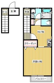 メゾン・ストーク B棟の間取り画像