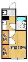 メゾンドアルタス清水の間取り画像