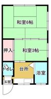 久まの荘の間取り画像