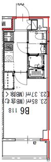 GENOVIA船橋の間取り画像