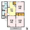 セジュール久万ノ台 A棟の間取り画像