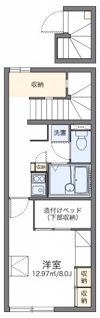 レオパレスアクシスの間取り画像