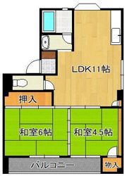 矢野ビルの間取り画像