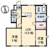 ディライフル A棟の間取り画像