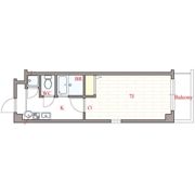 オリエンタル上町の間取り画像