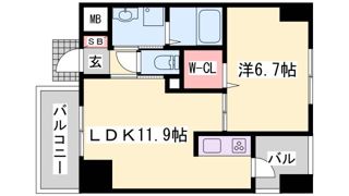 シークリサンス神戸の間取り画像