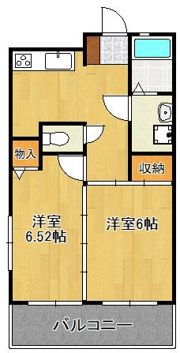 エクレール中井の間取り画像