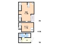 ガレット箱崎の間取り画像
