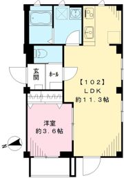 Soare Yutenji ソアレ祐天寺の間取り画像
