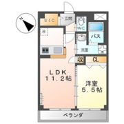 クレール矢賀駅前の間取り画像