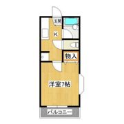 コーポみらいの間取り画像